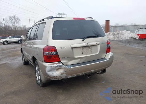 2006 Toyota Highlander V6 z USA, uszkodzony, nr VIN JTEEP21A960163884